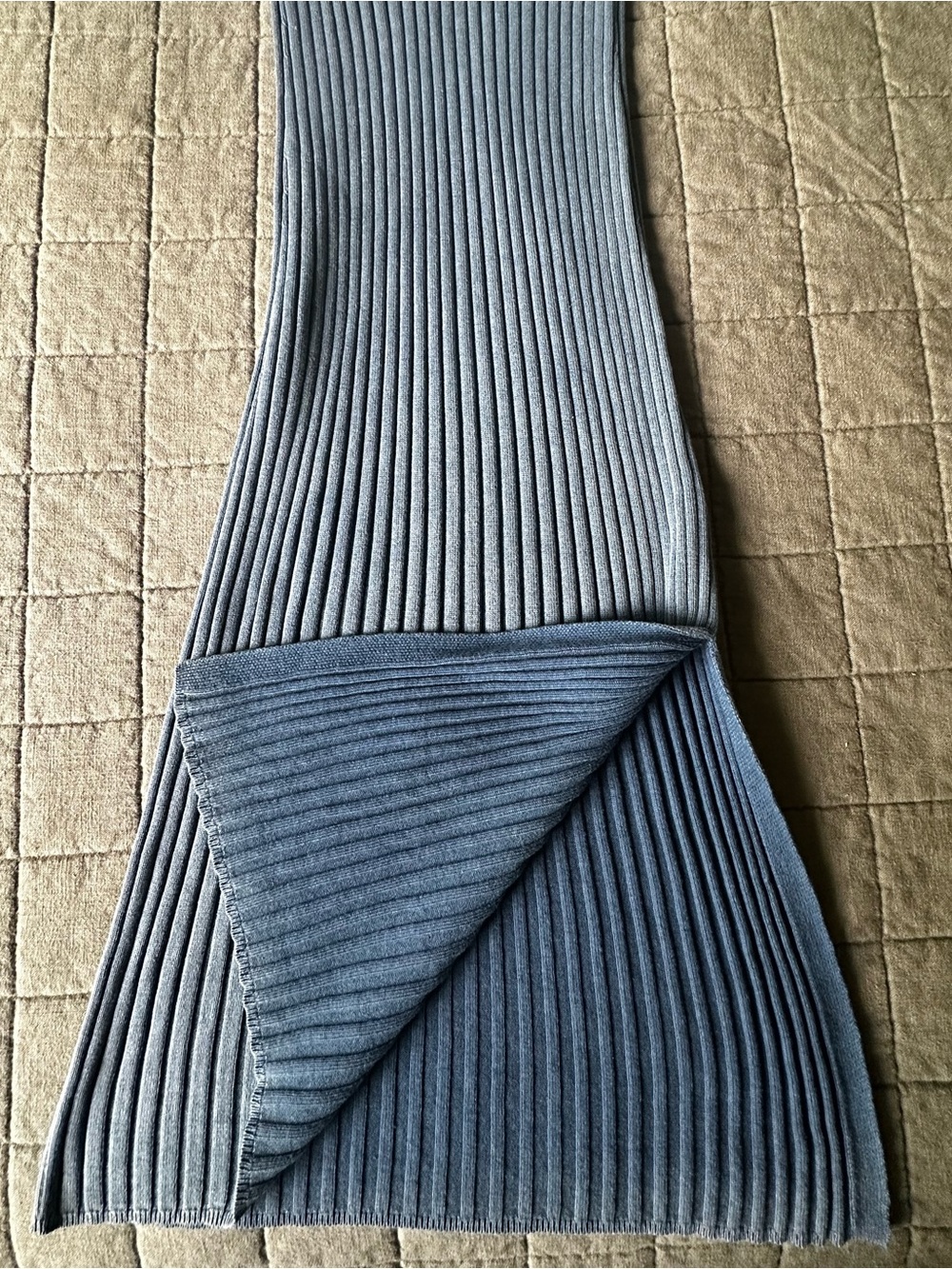 Daily Practice Anthropologie Ribbed Knit Midi Polo Dress Size Small - Picture 8 of 10